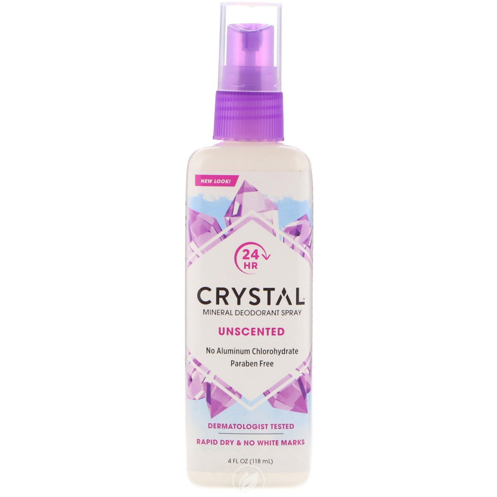 Crystal Body Deodorant Spray 4 Fl Oz by Crystal Body Deodorant, Pack of 2