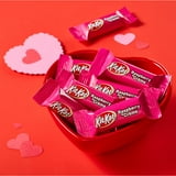 Mini Kit Kat® Raspberry Flavored Creme Wafer Valentine's Day Candy, Bag ...