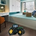 thumbnail image 3 of Blank Pillowcase Hooking Canvas Mat Crochet Latch Hook Rug Making Carpet DIY Dark green car, 3 of 8