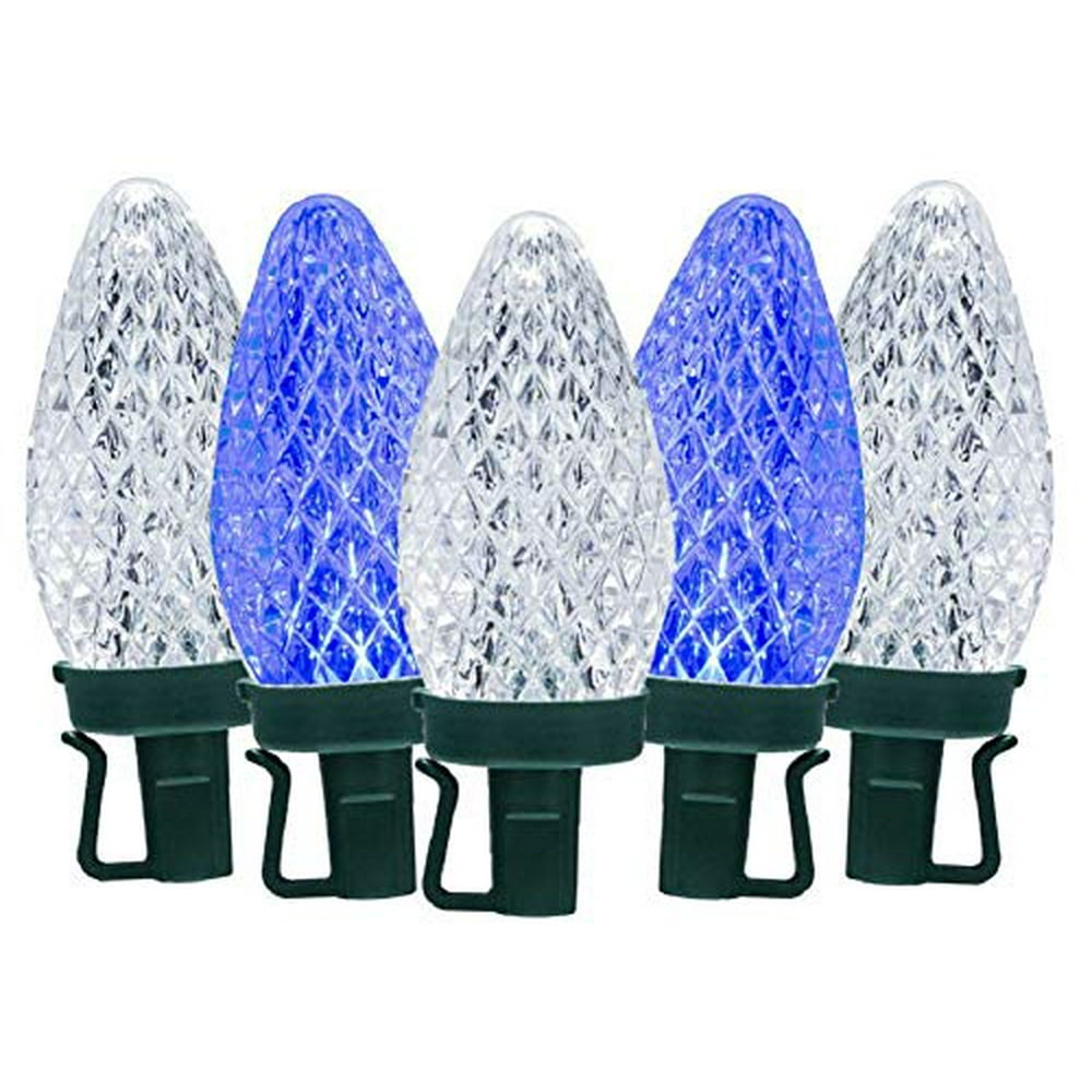 GE Color Choice Blue/Cool White 50Count 32.6ft MultiFunction Color