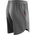 thumbnail image 6 of Cadmus Men's 2 in 1 Running Shorts with Liner,Dry Fit Workout Shorts with Pockets,1070,3 Pack,Black/Grey/Red,2XL, 6 of 8