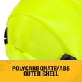 thumbnail image 3 of Casco de seguridad DEWALT DPG22 Hi-Vis Lime Type II Class E, 3 of 6