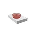 thumbnail image 2 of Scotch 14" Round Decorative Pink Vessel Glass Sinks With 36" White Base, 2 of 7