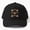 Black, variant on Coquette Halloween Baseball Hat, Orange Bow Pumpkin Spooky Graphic Design, Classic Cap