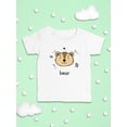 thumbnail image 3 of Cute Bear Face Doodle T-Shirt Infant -Image by Shutterstock,  18 Months, 3 of 4
