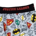 thumbnail image 3 of DC Comics Justice League Green Lantern The Flash Superman Little Boys Pajama Pants Justice League Grey 5-6, 3 of 4