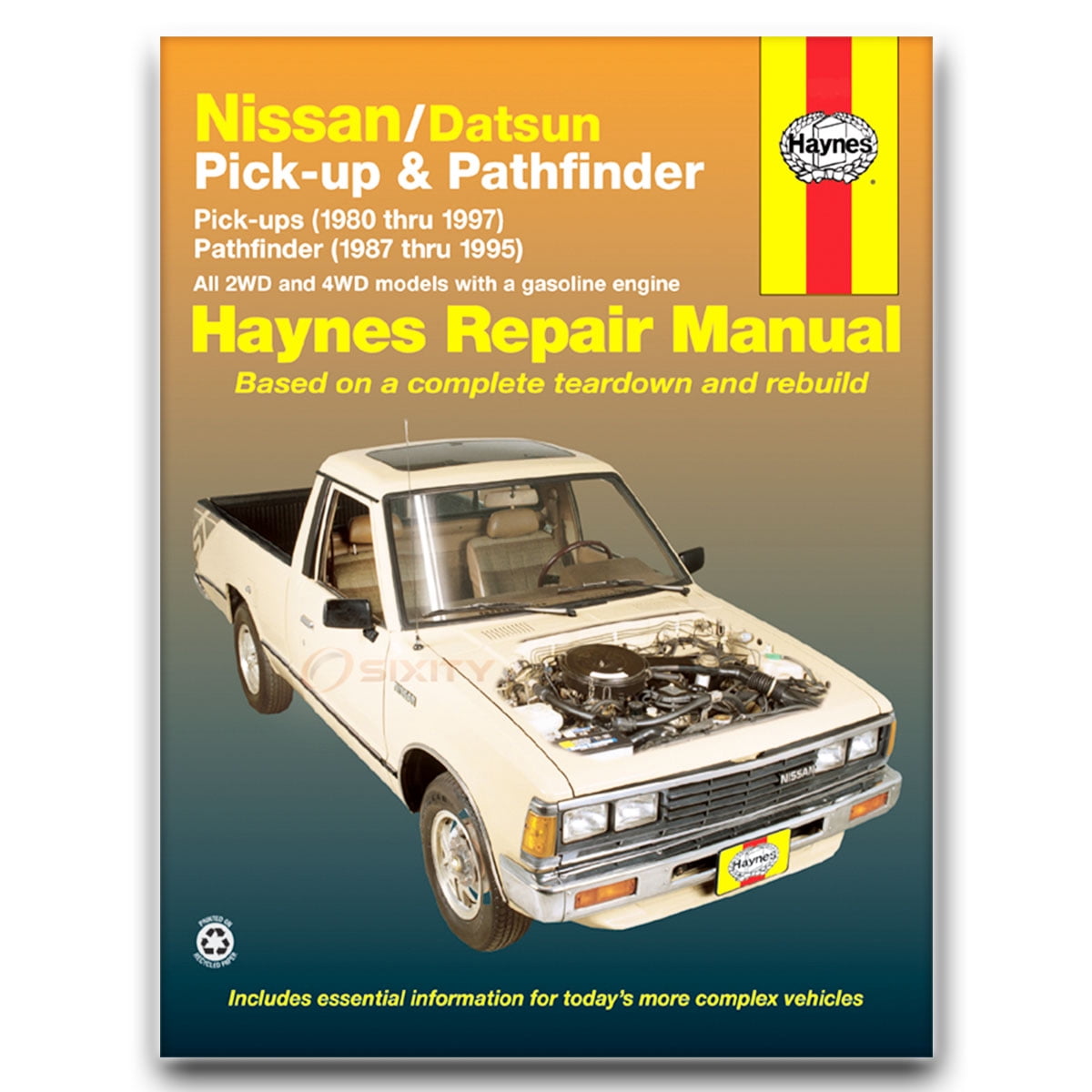 Haynes Manuals N. America, Inc. 72030 Pick-Up 80-97 & Pathfinder