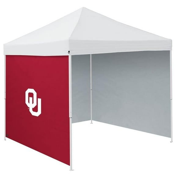 NCAA 9 x 9 in. Oklahoma Cardinal Side Panel
