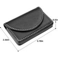 thumbnail image 3 of LQQBOX Business Card Holder, Minimalist Business Card Case, PU Leather Business Card Holder Case for Women/Men, Slim Business Card Holders With Magnetic Shut, Quick Access Cards, 3 of 7