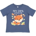thumbnail image 3 of Inktastic My Opa Loves Me Little Fox Boys or Girls Toddler T-Shirt, 3 of 5