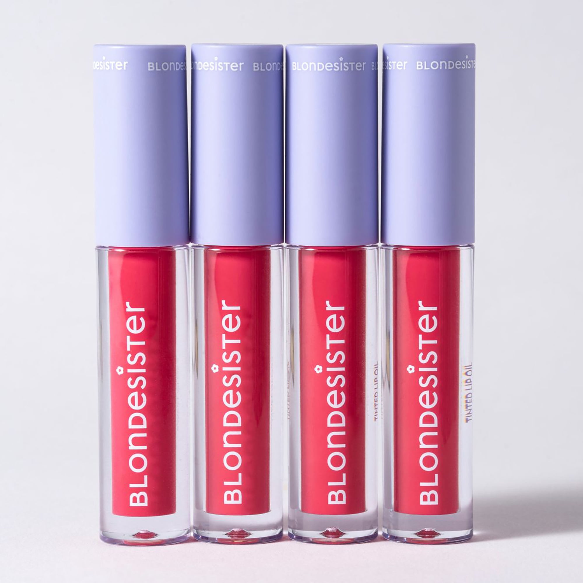 Blondesister 2 in 1 Tinted Lip Oil, Lip Moisturizer, Cherry Pie, 0.084 oz