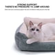 thumbnail image 5 of Cama De Invierno Para Mascotas, Lavable A Máquina, Rectangular, Suave Y Lo Suficientemente Gruesa, Sofá Cama Transpirable Para Mascotas, Cama Antideslizante Para Cachorros Scienceny PT002262-00, 5 of 6