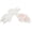 White+Pink, variant on Plush Animal Paw Gloves, Furry Fursuit Mittens Gift for Party& Daily Wear