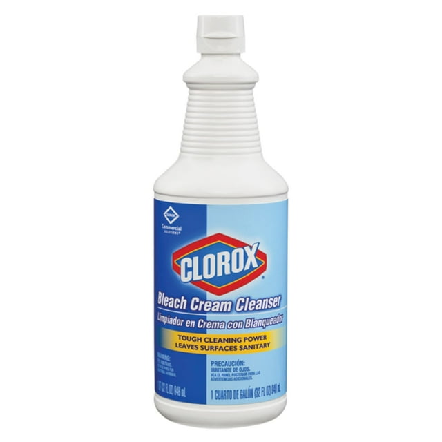 Crema limpiadora Clorox Bleach 1,3% de hipoclorito de sodio