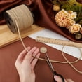 thumbnail image 3 of 54 Yards Braid Nylon Rope 3mm Golden Blinds String Wind Chime Cord Replacement Strong Survival Rope for Crafting DIY Projects Camping Hiking Outdoor Activities, 3 of 9