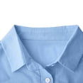 thumbnail image 6 of GUACER Women's Linen Cotton Long Sleeve Blouse Casual Loose Breathable Button Down Shirt for Summer, 6 of 7