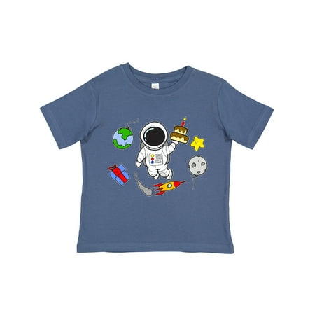 

Inktastic Astronaut Birthday Gift Toddler Boy or Toddler Girl T-Shirt