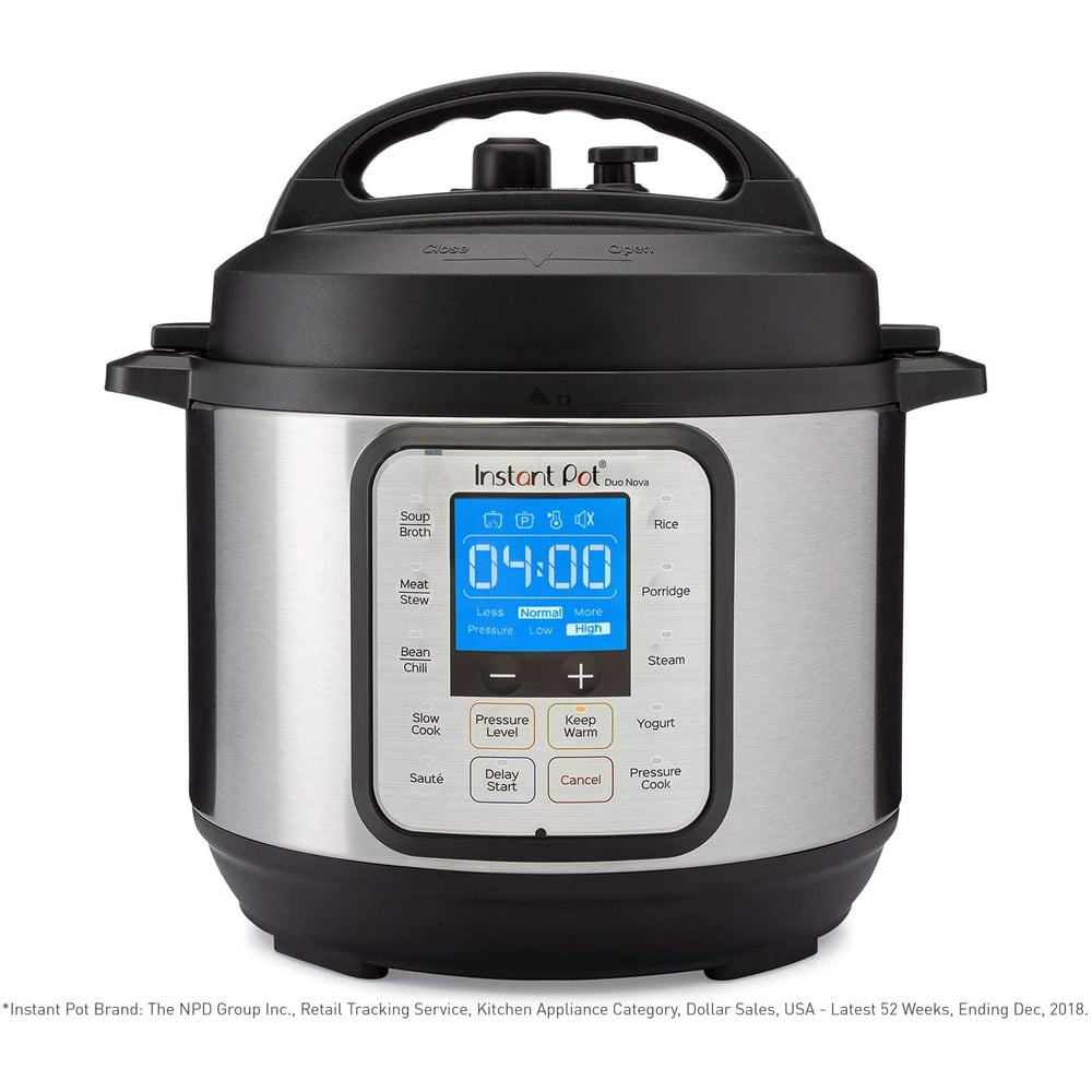 Instant Pot Duo Nova Stainless Steel 3 Quart 7in1 Multi