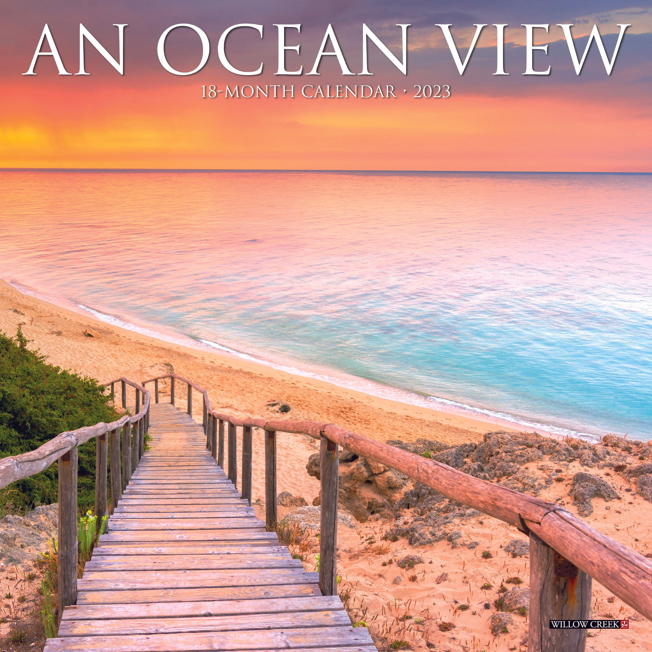 Ocean View 2023 Mini Wall Calendar