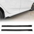 thumbnail image 1 of Faldón Lateral Del Coche, 6 Piezas Faldón Lateral Del Coche Patrón De Fibra De Carbono Tipo De 3 Secciones Faldones Laterales Winglets Difusores Reemplazo Universal Para, 1 of 7