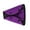 Purple, variant on sunsanly Safety Belt Fixer Foldable Soft Adjustable Neck Protection Car Triangle Safe Seat Belt Cover Car Goods