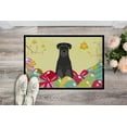 thumbnail image 2 of Easter Eggs Standard Schnauzer Black Door Mat, 2 of 4