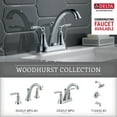 thumbnail image 4 of Delta 73218 Woodhurst 18" Towel Bar - Chrome, 4 of 5