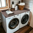 thumbnail image 2 of Kaboon Washer Dryer Countertop with Edge Rails, 27.5" x 54", Eucalyptus, 2 of 6