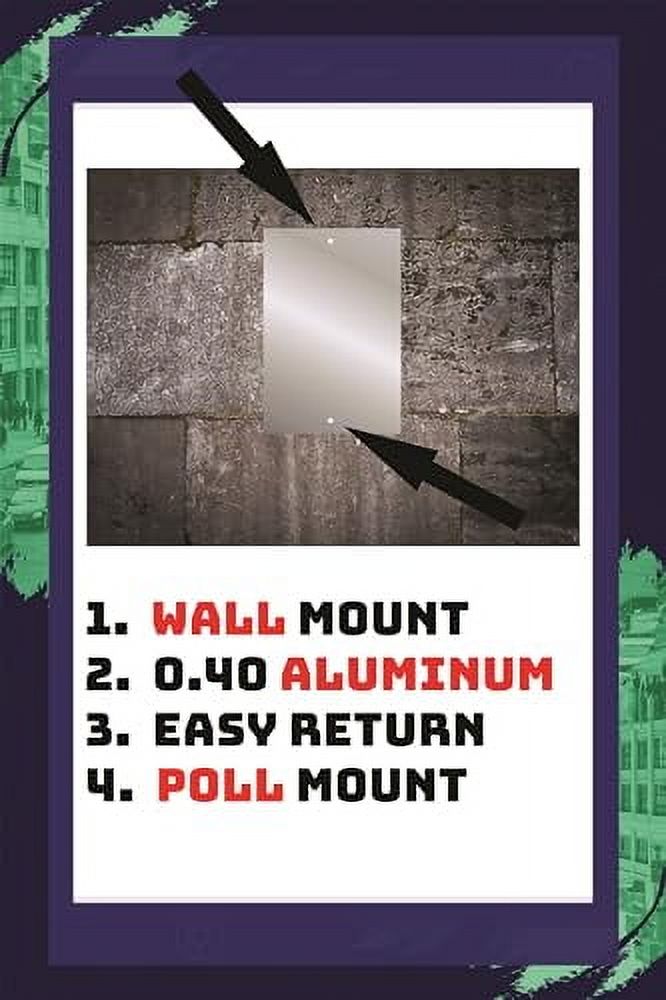 Traffic & Warehouse Signs - For Sale Sign - Weather Approved Aluminum Street Sign, 0.04 Thickness - 12" X 18"