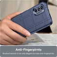 thumbnail image 5 of Case for Motorola Moto G62 5G, Heavy Duty Shockproof Military Grade Drop Tested Field Phone Case Bumper Rugged Cover for Motorola Moto G62 5G HD Blue, 5 of 7