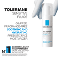 thumbnail image 2 of La Roche-Posay Toleriane Sensitive Fluide, Daily Face Moisturizer with Ceramides for Sensitive Skin, 40mL, 2 of 13