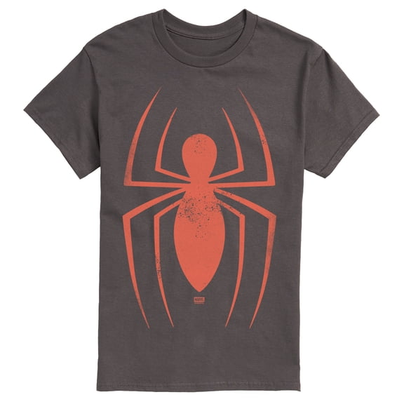 Marvel - Spider-Man Faded Logo - Men's Short Sleeve Graphic T-Shirt