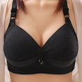 thumbnail image 2 of Everyday Bras for Women Underwire Bras for Women Sports Bra Support Super Push up Bra Womens Bras No Underwire Semi Bra Support Bras for Women Bush up Bra Workout Sports Bras for Women Bra Black 36, 2 of 4
