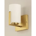 thumbnail image 3 of 21281SWSBR Maxim Lighting Dart-One Light Wall Sconce-5.5 Inches wide by 7.75 inches high-Satin Brass Finish, 3 of 5