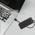 thumbnail image 3 of Minkissy usb hub for desktop USB Hub Black 4-Port Use 1Pack, 3 of 5