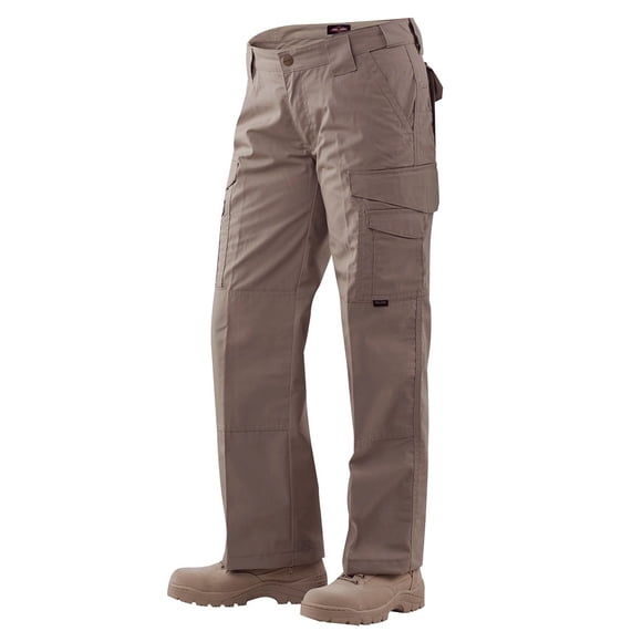Pantalones Carga Resistentes al Agua Tru-Spec 24-7 para Mujer en Color Coyote
