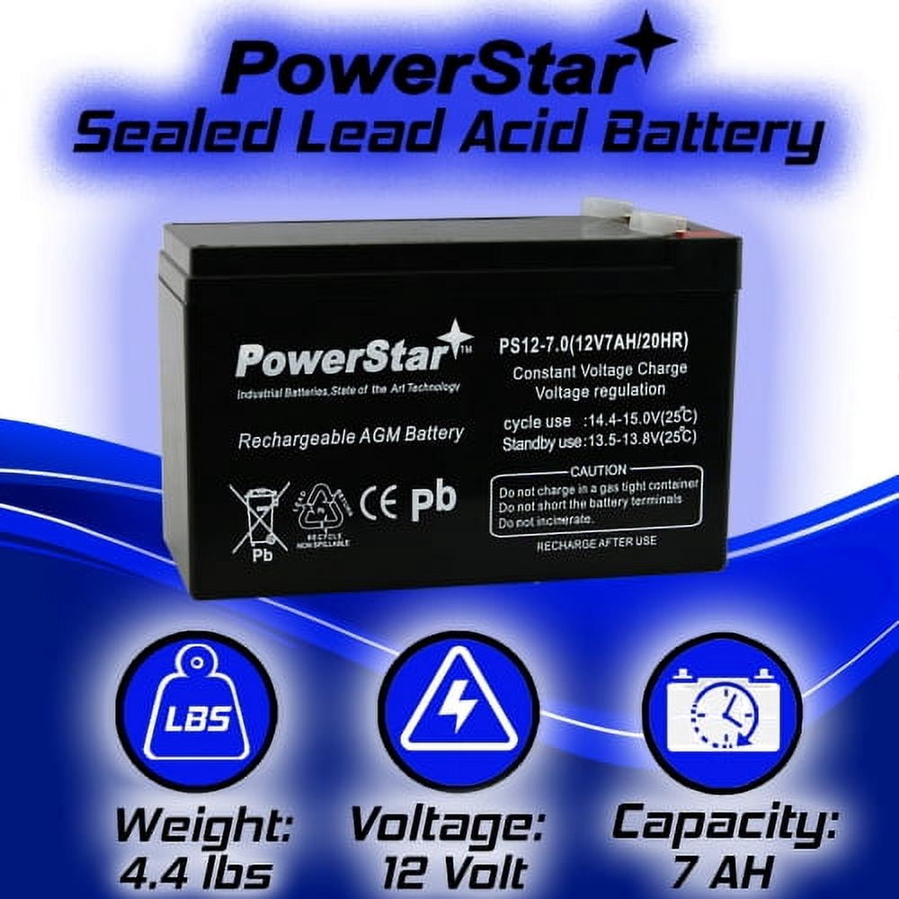 PowerStar Sealed Lead Acid 12V Vehicle Battery