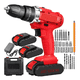 thumbnail image 1 of Kit Taladro Pistola De Alto Impacto Inalámbrico Con 2 Baterías JustClick MX Inalámbrico, 1 of 8