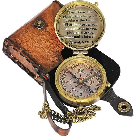 Maritime treasures for I Know The Plans I Have for You Engraved Compass, Jeremiah 29 11, Baptism Gifts, Best Easter, Birthday, Mothers Day, Fathers Day, Graduation Gift, Wedding Gifts