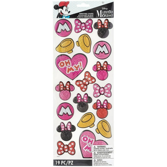 EK SUCCESS/AMERICAN CRAFTS Minnie Disney Sequin STCKRS