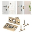 thumbnail image 4 of Balle Réglable Porte Attrape Rouleau Serrure Billes Serrure Porte Porte Placard Doré, 4 of 8