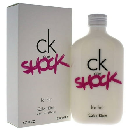 CK One Shock by Calvin Klein Eau De Toilette Spray 6.7 oz for Women