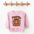 thumbnail image 4 of Coquette Pumpkin Season Leopard - Toddler Graphic Sweatshirt, 4 of 12