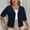 Navy - Women Cardigan Fall Clearance, Women's Cover Ups Fall Saving, variant on Fall Cardigan Sweaters for Plus Size Women Casual Short Sleeve Open Front Shrugs Soft Solid Color Cropped Boleros Lightweight Cardigans Cover Ups