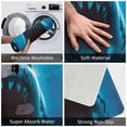 thumbnail image 3 of Pofeuu Open-Mouthed Shark Print Flannel Doormats Rug16"x24"Rug Washable Doormats Indoor Outdoor Rugs for Layered Front Door Mats, Porch, Kitchen, Entryway, 3 of 7