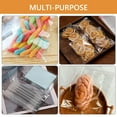 thumbnail image 2 of Hengbo 200 Pcs Cellophane Cookie Bags 4 x 6 inch Self Sealing Packaging Bags for Gift Giving Clear, 2 of 7