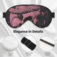thumbnail image 4 of Fuzoiu Skull and Snake Art Print Sleep Masks,Eye Masks with Adjustable Strap for Sleeping,Night Eye Shade for Women Men,Eye Cover for Full Night's Sleep, Travel and Nap, 4 of 7