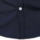 thumbnail image 5 of Blusa y camisa de manga larga con cuello vuelto para hombre, informal, con estampado de patchwork, cuello vuelto, botones, blusa de manga larga para hombre, 5 of 8