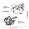 thumbnail image 3 of House Clear Stamp Decorative Clear Silicones Stamp for Card Making, 3 of 17