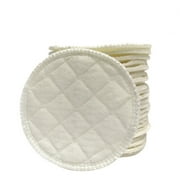 HEMOTON 12pcs Reusable and Washable Leakproof Nursing Pads Ultra Absorbent Ecological Cotton Breast Feeding Pads Bra Inserts